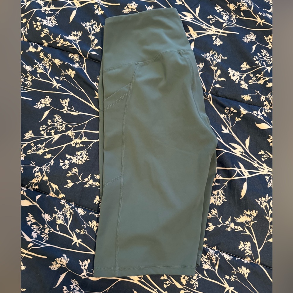 Women's Sage Green Bike Shorts